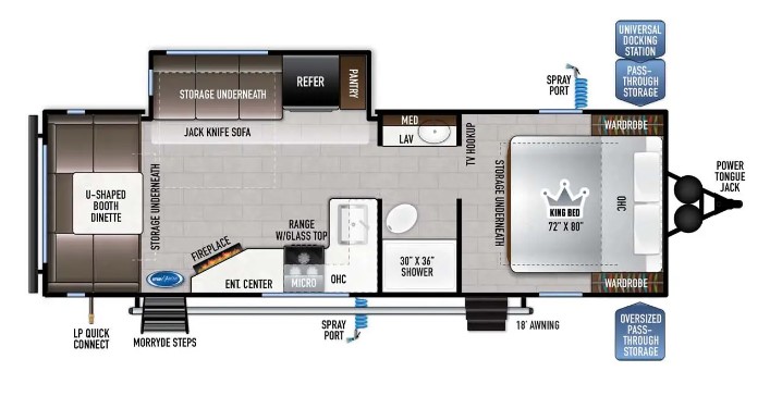 2024 EAST TO WEST RV DELLA TERRA 251RD